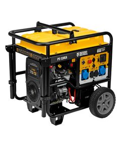 Генератор бенз. (11 - 12 кВт, 230 В, 40л, электростартер) DENZEL PS-120EA (946964), фото  - Метэкс