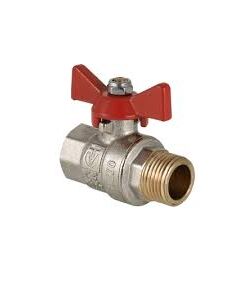 Кран шаровый DN-25 (1") г/ш бабочка, VALTEC "Basе", фото  - Метэкс