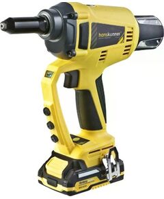 Заклепочник аккумуляторный HANSKONNER б/щ (2 а/б 2А/ч 18В, ЗУ) HRG18PRO (HRG18PRO), фото  - Метэкс