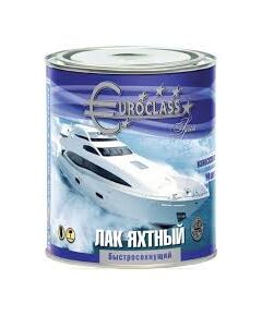 Лак яхтный 0,8 кг глянцевый алкидно-уретановый Euroclass, фото  - Метэкс