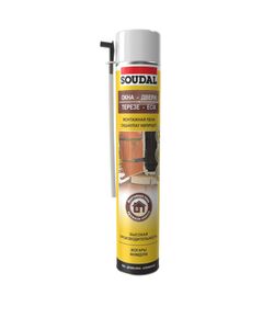 Пена монтажная бытовая SOUDAL Окна-Двери летняя 500 мл, фото  - Метэкс