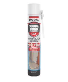 Клей-пена бытовая SOUDAL SOUDABOND EASY летняя 750 мл, фото  - Метэкс
