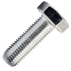 Болт оцинкованный DIN 933