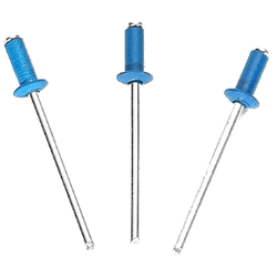 Заклепка вытяжная комбинированная алюминий-сталь DIN 7337 крашеные