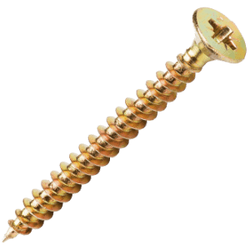 Саморез универсальный по дереву ЖЕЛТЫЙ ЦИНК