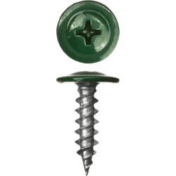 Саморезы с прессшайбой цветные