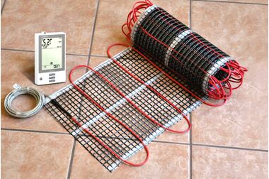 Монтаж теплого пола