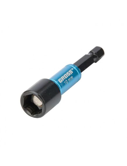 Бита с торцевой головкой 10 мм магнит GROSS 11619, фото , изображение 2 - Метэкс