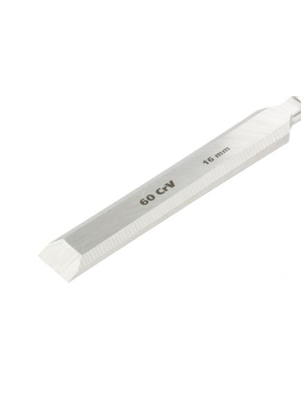 Долото-стамеска 16 мм "Тигровый глаз" двухкомпонентная обрезиненная рукоятка MATRIX 24511, фото , изображение 2 - Метэкс