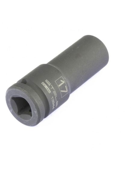 Головка ударная удлиненная 1/2 DR 17 мм CrMo 6-гранная STELS 13944, фото , изображение 3 - Метэкс