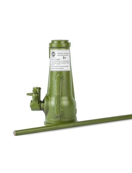 Домкрат механический бутылочный (5 т, 250-380 мм) TOR 12651, фото  - Метэкс