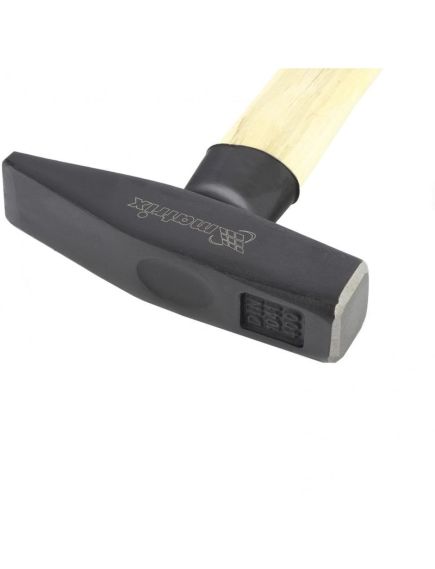 Молоток слесарный 400 г квадратный боек деревянная рукоятка MATRIX 10230, фото , изображение 2 - Метэкс