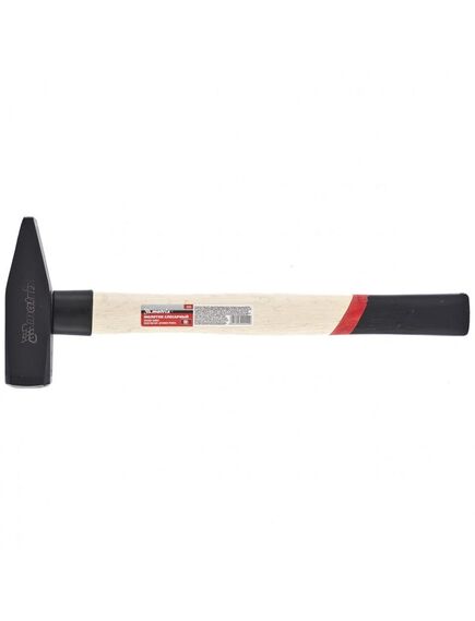 Молоток слесарный 800 г квадратный боек деревянная рукоятка MATRIX 10235, фото , изображение 2 - Метэкс