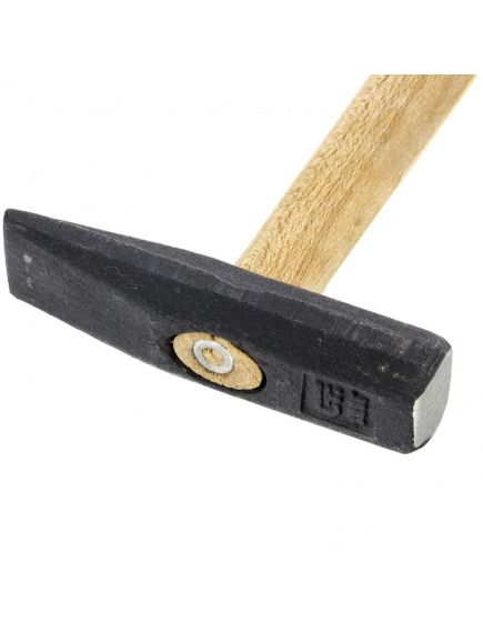 Молоток слесарный 300 г квадратный боек деревянная рукоятка СИБРТЕХ 10214, фото , изображение 2 - Метэкс