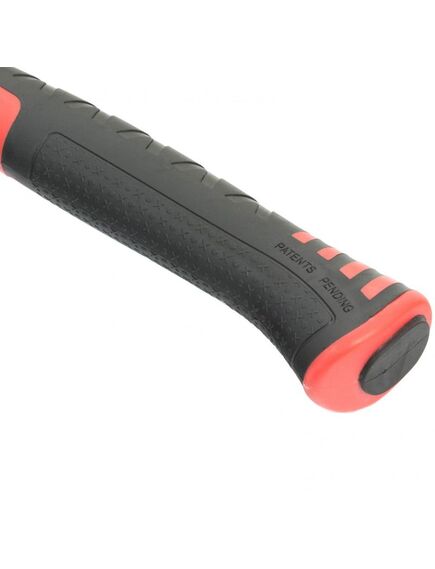 Молоток-гвоздодер 450 г цельнокованый боек с магнитом обрезиненная рукоятка MATRIX 10465, фото , изображение 3 - Метэкс