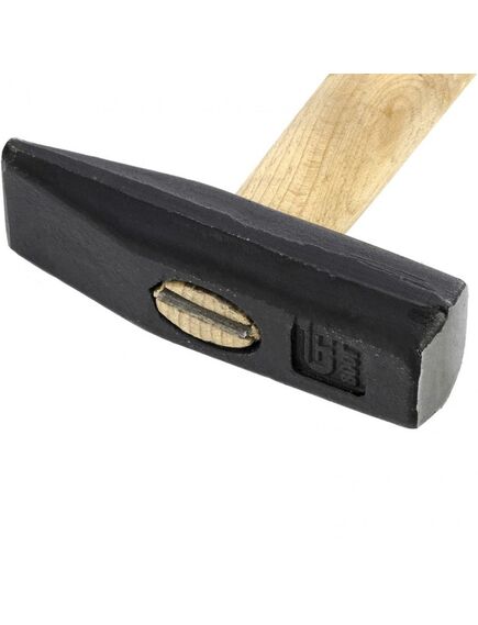 Молоток слесарный 800 г квадратный боек деревянная рукоятка СИБРТЕХ 10220, фото , изображение 2 - Метэкс