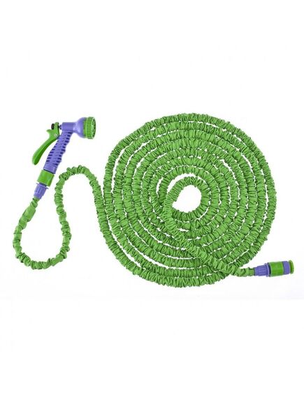 Набор поливочный усиленный растягивающийся шланг 15 м PALISAD 67546, фото , изображение 2 - Метэкс