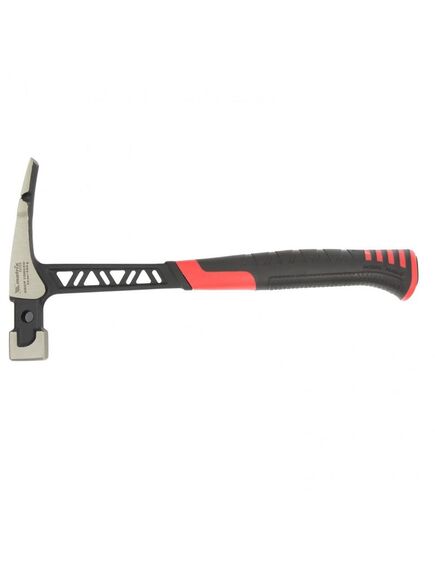 Молоток каменщика 680 г цельнокованый двухкомпонентная обрезиненная рукоятка MATRIX 10632, фото , изображение 4 - Метэкс