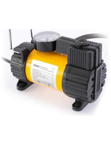 Компрессор автомобильный (37л/мин, 7бар, 12В) DENZEL AС-37 (58055), фото , изображение 3 - Метэкс