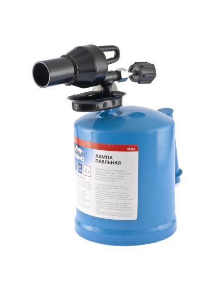 Лампа паяльная 2 л БАРС 91452, фото , изображение 3 - Метэкс