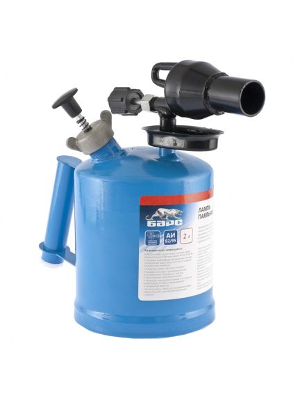 Лампа паяльная 2 л БАРС 91452, фото , изображение 4 - Метэкс