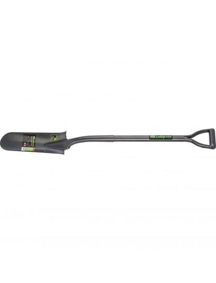 Лопата траншейная 125 x 360 x 1150 мм цельнометаллическая Сибртех, фото , изображение 3 - Метэкс