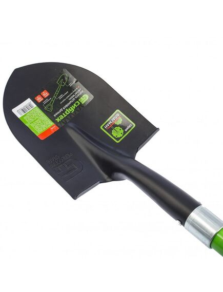 Лопата штыковая 150 x 210 x 715 мм фибергласовый черенок Сибртех 61475, фото , изображение 3 - Метэкс