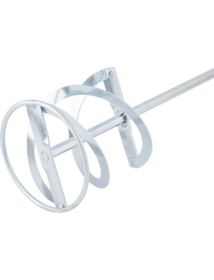 Миксер для красок и штукатурных смесей 100 х 600 мм шестигранный хвостовик 10 мм MATRIX 84845, фото , изображение 2 - Метэкс