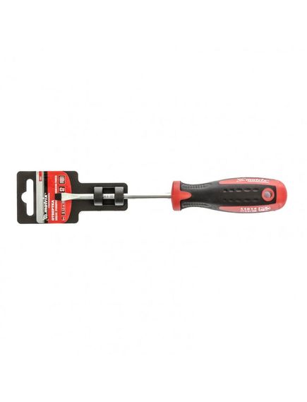 Отвертка SL5.5 х 100 мм Profi 2 компонентная рукоятка MATRIX 11814, фото , изображение 4 - Метэкс