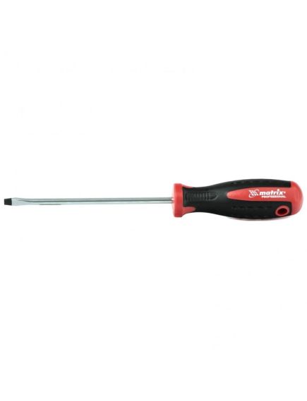 Отвертка SL5.5 х 125 мм Profi 2 компонентная рукоятка MATRIX 11816, фото , изображение 2 - Метэкс