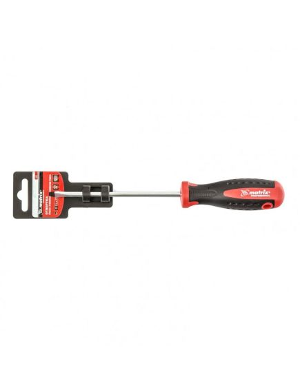 Отвертка SL5.5 х 125 мм Profi 2 компонентная рукоятка MATRIX 11816, фото , изображение 4 - Метэкс