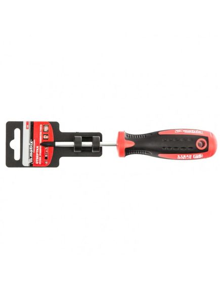 Отвертка PH1 х 75 мм Profi 2 компонентная рукоятка MATRIX 11840, фото , изображение 4 - Метэкс