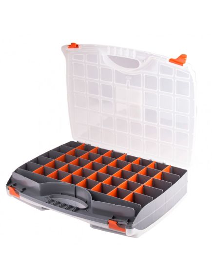 Органайзер двухсторонний 425 x 330 x 85 мм пластик STELS 90710, фото , изображение 4 - Метэкс