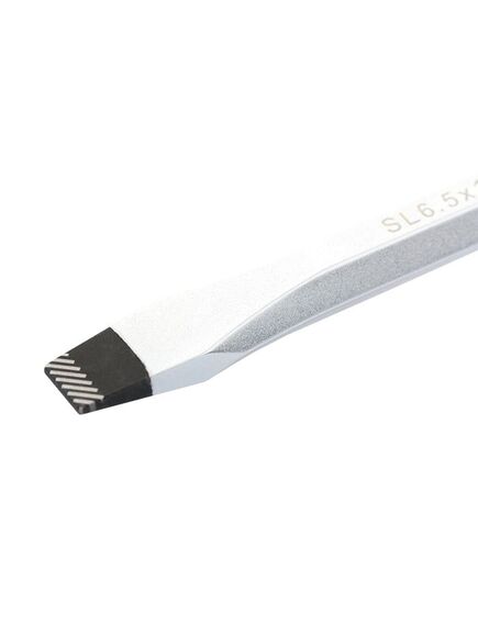 Отвертка SL6,5 x 100 мм 3 компонентная рукоятка GROSS 12116, фото , изображение 2 - Метэкс