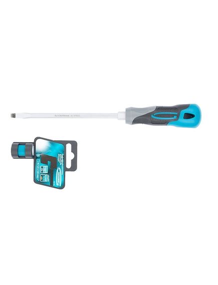 Отвертка SL5,5 x 150 мм 3 компонентная рукоятка GROSS 12112, фото , изображение 2 - Метэкс