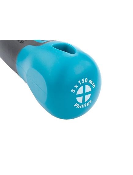 Отвертка PH3 x 150 мм 3 компонентная рукоятка GROSS 12149, фото , изображение 4 - Метэкс