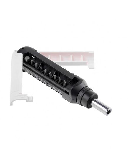 Отвертка реверсивная 15 шт с набором бит и торцевых головок MATRIX 13343, фото , изображение 3 - Метэкс