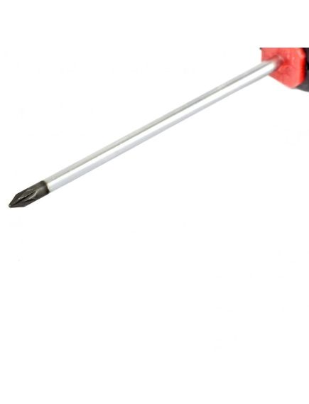 Отвертка PZ0 x 75 мм Fusion 3 компонентная рукоятка Anti slip MATRIX 11400, фото , изображение 2 - Метэкс