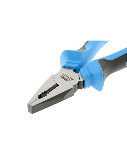 Плоскогубцы 180 мм хром-ванадий двухкомпонентные рукоятки БАРС 16997, фото , изображение 2 - Метэкс