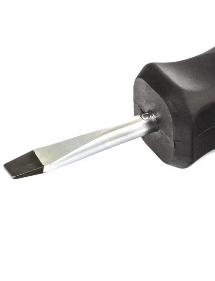 Отвертка SL5 х 38 мм 2 компонентная рукоятка Anti-Slip MATRIX 12202, фото , изображение 2 - Метэкс