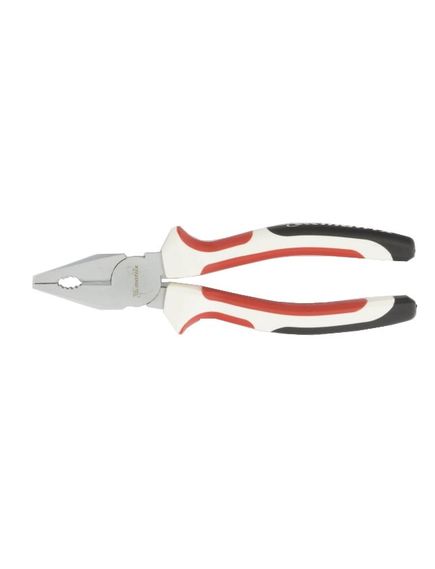 Плоскогубцы 200 мм White Nickel трехкомпонентные рукоятки MATRIX 17076, фото , изображение 3 - Метэкс
