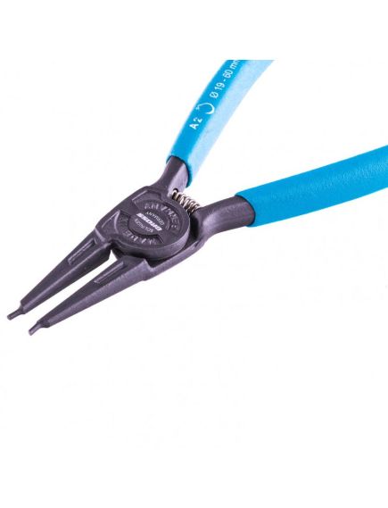 Съемник внешних стопорных колец 175 мм прямые губки GROSS 18340, фото , изображение 2 - Метэкс