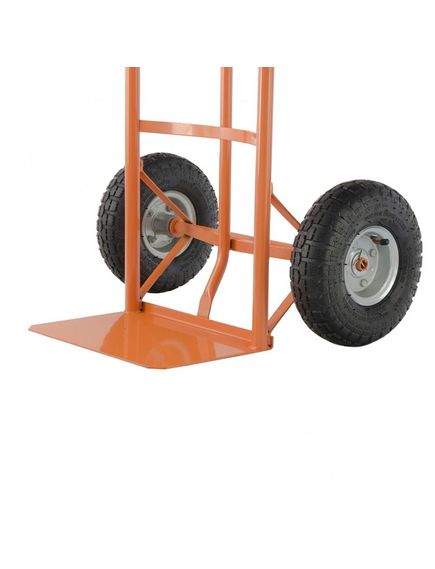 Тачка ручная 2-х колесная НТ1805 г/п 150 кг платформа 350х235, фото , изображение 6 - Метэкс