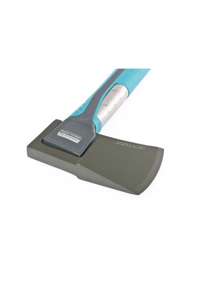 Топор 1000 г кованый тефлоновое покрытие двухкомпонентное пластиковое топорище 600 мм GROSS 21454, фото , изображение 3 - Метэкс