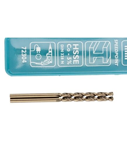 Сверло по металлу 2,5 мм (2 шт) HSS-Co GROSS 72304, фото , изображение 4 - Метэкс