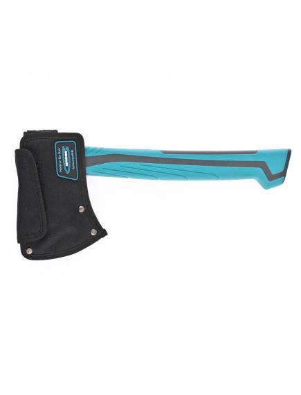 Топор 700 г кованый тефлоновое покрытие двухкомпонентное пластиковое топорище 350 мм GROSS 21450, фото , изображение 2 - Метэкс