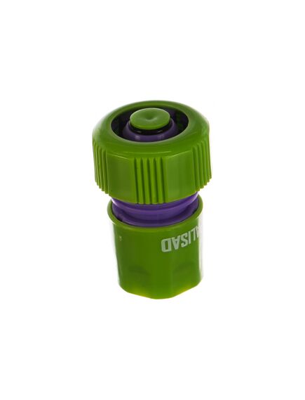 Соединитель пластмассовый быстросъемный для шланга 3/4 аквастоп PALISAD 66165, фото , изображение 2 - Метэкс