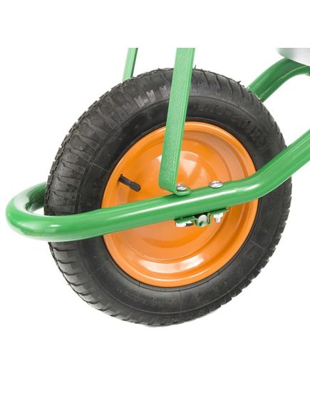 Тачка одноколесная грузоподъемность 160 кг объем 78 л садовая Palisad, фото , изображение 3 - Метэкс