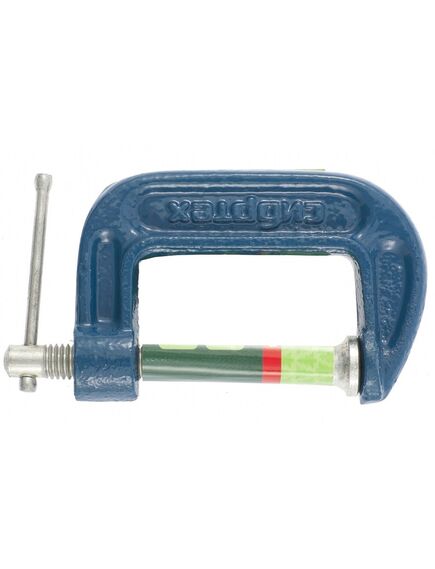 Струбцина G-образная 75 мм СИБРТЕХ 20582, фото , изображение 2 - Метэкс