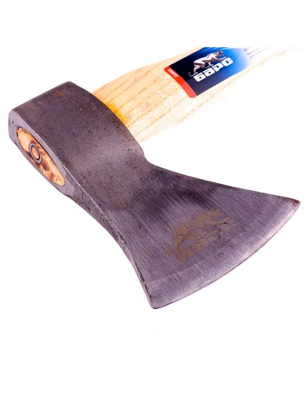 Топор 600 г плотницкий кованый деревянная рукоятка БАРС 21652, фото , изображение 2 - Метэкс